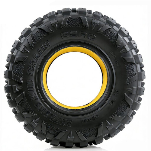 4 Pneus Macios de 2,2 Polegadas (120mm) para Carro RC Crawler 1/10 SCX10 90046 RR10 Wraith 90018 90048 TRX4