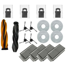 Kompatibel för  X50 Ultra Accessories Main Sidoborste Hepa Filter Mopp Duk Dammpåse Ersättningsdelar