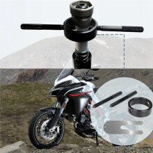 Motorcycle Fork Service Tool Kit, Fork Spring Compressor Tool and Front Fork Oil Level Tool Kit, Fork Maintenance Tool