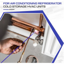 30 Sticks Flux Coated Brazing Rods Bcup-5 Silver Solder Phos Copper Brazing Alloy Flat Welding Rods for Air Conditioning