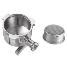 Bodenloser Siebträger 51 mm Doppelauslauf für EC680 EC685 Filterkorb Kaffeezubehör Espressomaschine