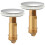 38mm - Sink Plug Replacement, Brass Bathroom Sink Drainer Plug for Bathroom Sink Plug Replacement 2pcs 2