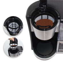 6Pack No.4 Reusable Coffee Maker Basket Filter for Filters, Fit Most 8-12 Cup Basket Drip Coffee Machine