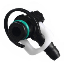 30Pcs Car Water Pipe Connector ID12-ID6-90 Degree L Type Fuel Pipe Quick Connector Fuel Pipe Connector