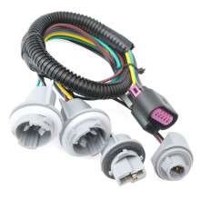 Rear Tail Light Lamp Wiring Harness Socket 22787445 15803480 for Chevy Suburban Tahoe Yukon 2007-2014 Wire Replace