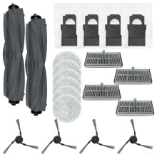 For Mova E40 Ultra Robot Vacuum Cleaner Spare Parts Rubber Side Brush Hepa Filter Mop Rag Dust Bags
