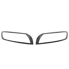 1Pair Car Headlight Lens Cover Headlamp Shell Lampshade for S40 2007-2012 Light Transparent Replacement Shell