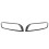 1Pair Car Headlight Lens Cover Headlamp Shell Lampshade for  S40 2007-2012  Light Transparent Replacement Shell 1
