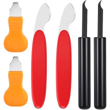 6 Pcs Watch Battery Replacement Repair Tool Kit, 3 Types Pry Watches Back Cover Case Opener, Watch for Wristwatch Repair