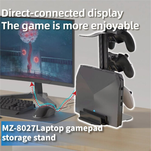 3-Layer Controller Holder Storage Stand for PS5 PS4   Gamepad Rack Tablet Mobile Phone Holder Organizer 1