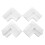 Drill-Free Solar Panel Mount 4 Piece Solar Panel Bracket and Foot Pad Ideal for RVs, , Trailers, Boats 4