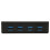 4 Port Front Panel PCIE to USB 3.0 Hub 3.5 Inch PC Front Panel Internal Card Reader for Computer Case Expansion 2