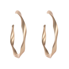 Fashion Gold And Silver Earrings For Women Jewelry Gifts Earings Fashion Jewelry Twisted Irregular Curved Circle Geometric Earrings Gold