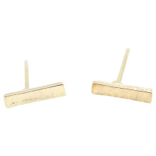 Fashion Golden Anti-Rust Bar  Geometric Earrings Simple One-Word Earrings Cute Small Jewelry
