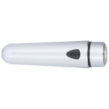 High-Speed Electric Shaver, 3.7V, 350mAh, Slim Silver Portabler