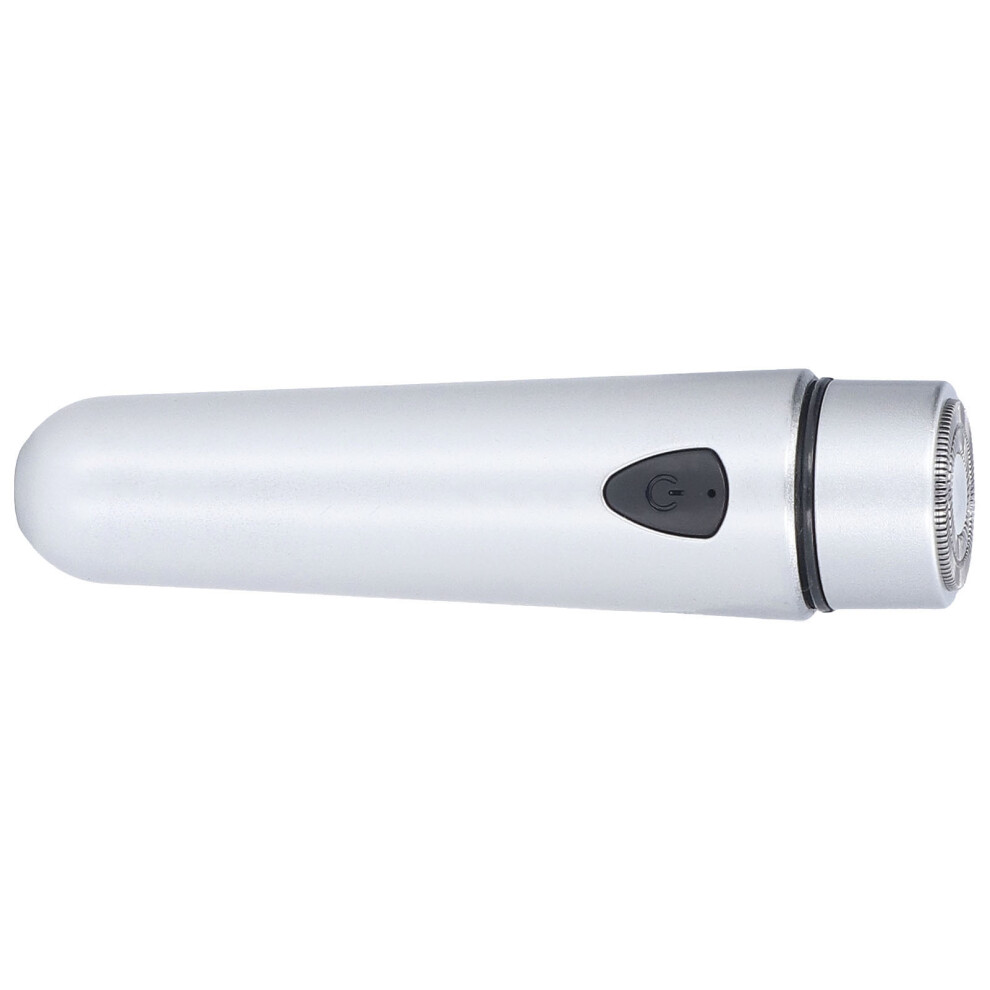 Silver High-Speed Electric Shaver, 3.7V, 350Mah, Slim Portabler