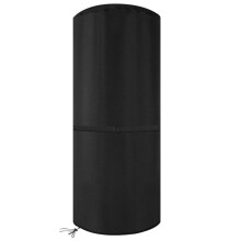 Patio Heater Cover Waterproof UV Resistant Outdoor Heater Protection Black 50cm x 120cm