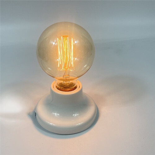 Elegant Vintage E27 Ceramic Lamp Base for DIY Wall and Ceiling Lighting Black 2