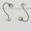 Adjustable LED Gooseneck Wall Light - Spotlight for Professional and Home Use Silver 2