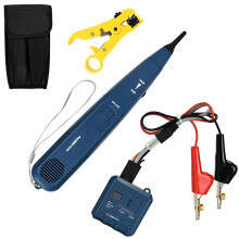 Pro 3000 Tone Generator and Probe Kit with Cable Stripper, Tone Generator Wire Tracer, Handheld Telephone Finder