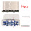 10pcs MC007 MicroUSB to Type-C Adapter Board Charging Data Transmission PCB Board Repair Replacement Connector 5