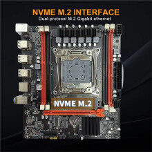 X99E DDR4 Motherboard Kit LGA2011-3 4XDDR4 RECC RAM Slots Gigabit LAN Card M.2 NVMe X99 Gaming Motherboard