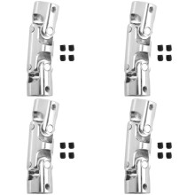 4X Rc Doppel Universal Gelenk Kardan Gelenk Gimbal Kupplungen mit Schraube, 10 X 10 mm