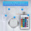 RGB LED Lamp Kit 001 for  3D Printers with Remote Control and USB Power 4
