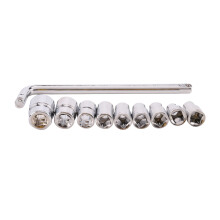 10 Pcs 1/2 Socket Wrench Spanner Set Automobile Repair Tool Box Precision Sleeve Wrench