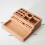 Handmade DIY Beech Wood Tool Rack Printing Tool Leather Carving Punching Diamond Tools Storage Box Leather Making Kit 7