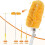 6 Ft Extendable Telescopic Duster Handle with 20 Refills, 360 Electrostatic Microfiber Duster for Ceilings, Fans 4