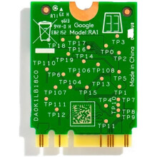 1pc M.2 Accelerator for High-Speed ML Inferencing and AI Vision, G650-04527-01 Accelerator Card Green TPU M.2 A+E