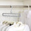 Multi-Port Support Circle Clothes Hanger Clothes Drying Rack Multifunction Plastic Hangers Storage Racks Gray 3