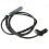 2PCS Rear ABS Wheel Speed Sensor 34526762466 for  E81 E87 E88 E90 E91 E92 2
