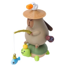 Magnetic Desktop Ornament 3d Printed Model Doll Decoration and Fishing Figurine Collectible Gift