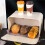 Large Capacity Iron Bread Storage Box with Flip-Top Lid, Household Bread Container and Snacks Organizer for Kitchen 5