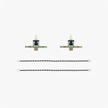 2PCS for CyberBrick Self-Locking Button with SH1.0 Connector - 3D Printed Model Componet