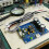 5532 Preamplifier Board Kit 12-35V  Single Power Supply Interchangeable Single Power Front Panel Audio Amplifier Board 5