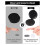 Portable Fingerprint Ink Pad Kit for Secure Document Handling B 4