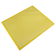 Bee Queen Excluder PP Grid 50.9x41.9 cm Yellow Plastic for Beehive Queen Control and Brood Management