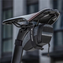 WEST BIKING Bicycle Saddle Bag 0.3L Waterproof Reflective Bicycle Tail Bag Portable Tools Bag MTB Road Bike Accessories