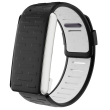 Sport Flex Wrist Band Silicone Waterproof and Sweatproof Replacement Band for  5.0 Sport Band Black