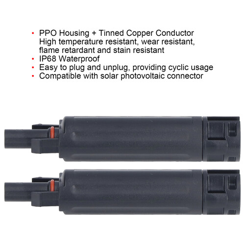 2Pcs 1000V Solar PV Fuse Holder