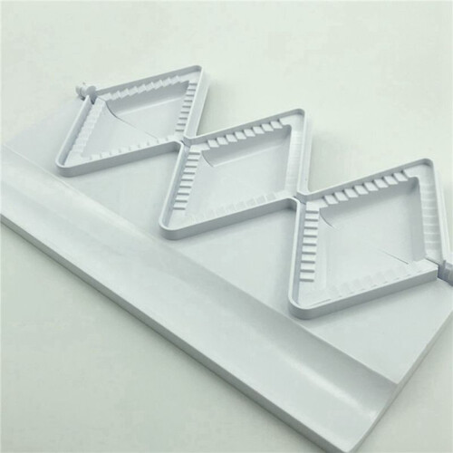 2X Dumplings Maker 3 Triangle Mould for Pierogies Press Samosa Ravioli Dumpling Pie Empanada Meatball Maker 1