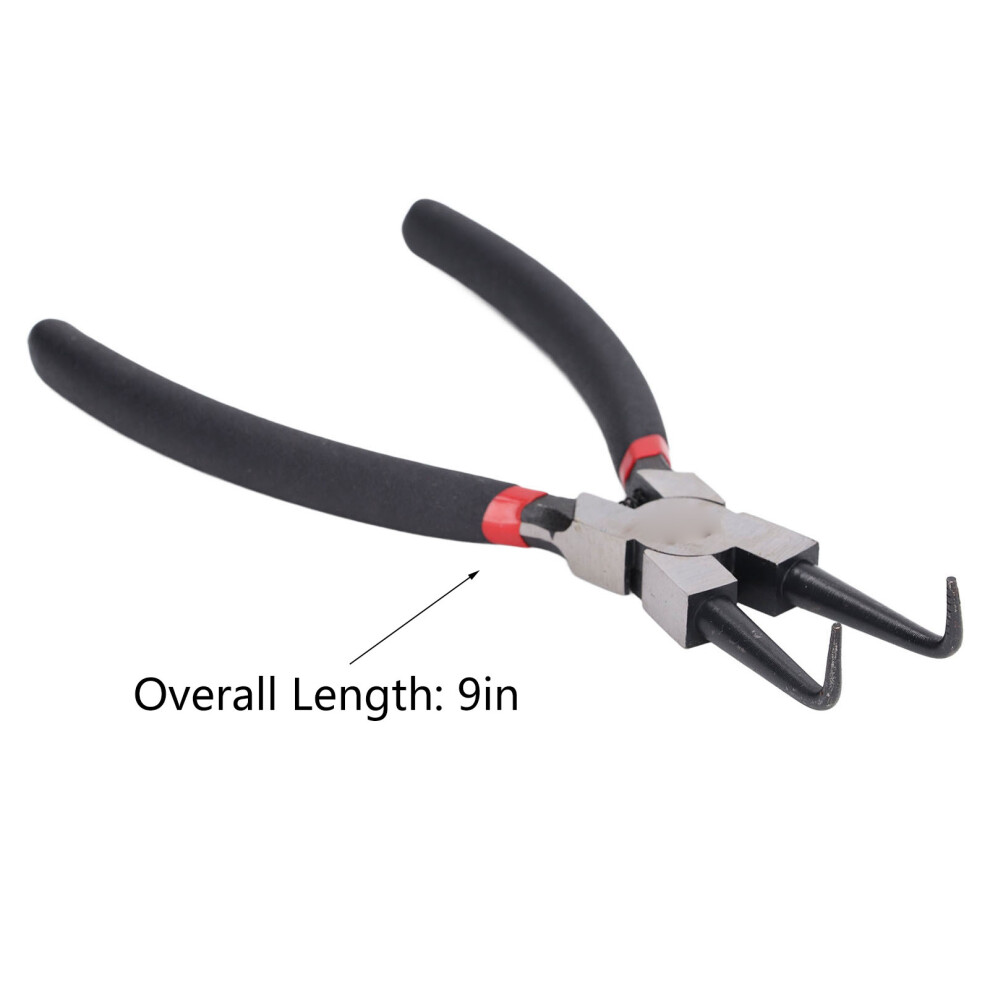 9in Spring-Loaded Circlip Pliers