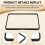 Complete Coverage Screen Set for TM7 Resilient Silicone Front Cover and Protective Frame From Scratches Protective Cover 7