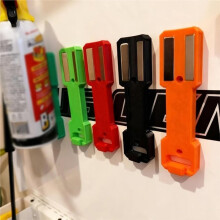 2 Stück Magnetischer Aerosol-Dosenhalter, Doppelseitiger Magnet, Sprühdosen-Organizer für Garage, Werkzeugkasten Blau