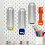 2-Pack Magnetic Aerosol Can Holder, Double-Sided Magnet, Sprayer Can Organizer for Garage, Toolbox 5