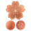 2 Pcs Copper Bird Bath Disc Cleaner, Rust Resistant, Stable Support, Fits Outdoor Bath Styles 3