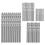 40Pcs Titanium Coated HSS Twist Drill Bit Set 0.6-2.0mm 2
